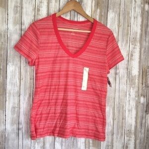 Universal Thread Red Striped Tee